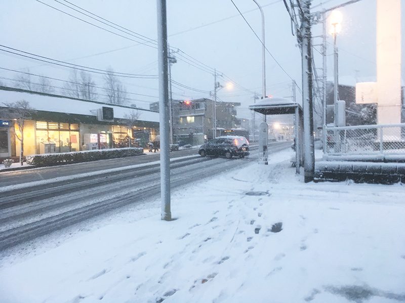 横浜大雪　磯子店　雪