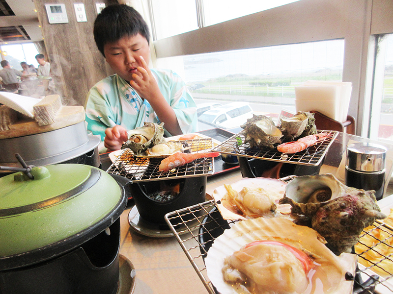 浜焼食べ放題　千葉の宿