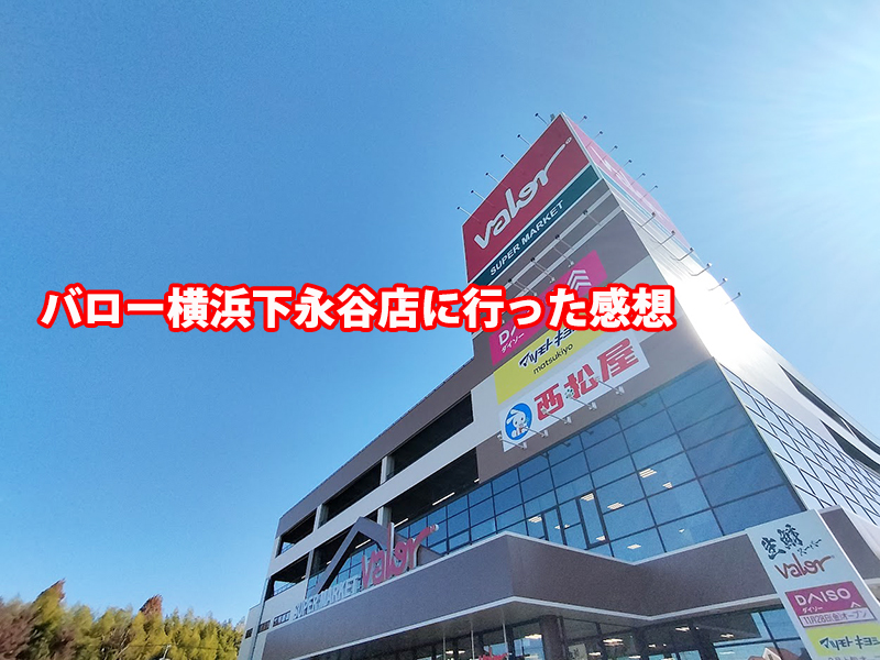 スーパーマーケットバロー横浜下永谷店-行ってきました　ブログ