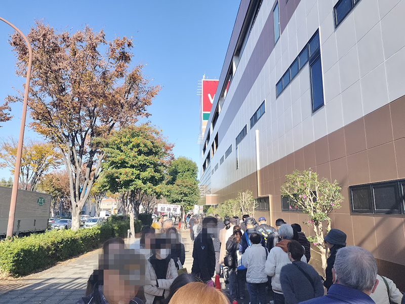 スーパーマーケットバロー横浜下永谷店-行列　待ち時間