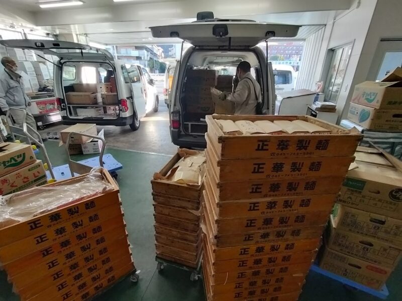 中華街　配達応援