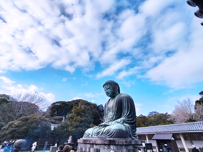 ありがたい鎌倉の大仏様