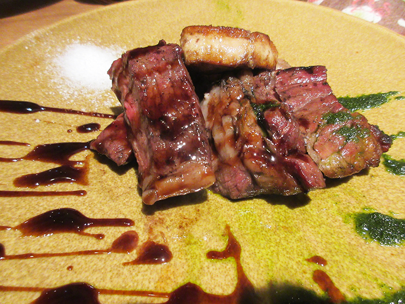 ピソラ横浜睦町店　フォアグラのお肉はおいしい？