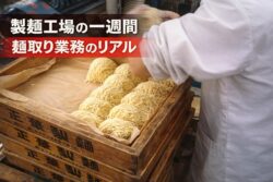 製麺工場の一日