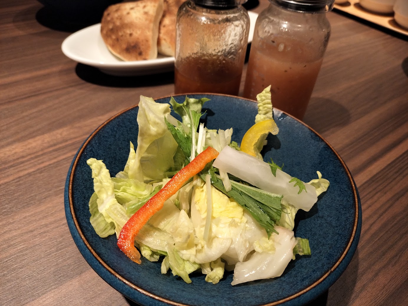 ペルティカ横浜杉田　セットのサラダはどんな感じ？