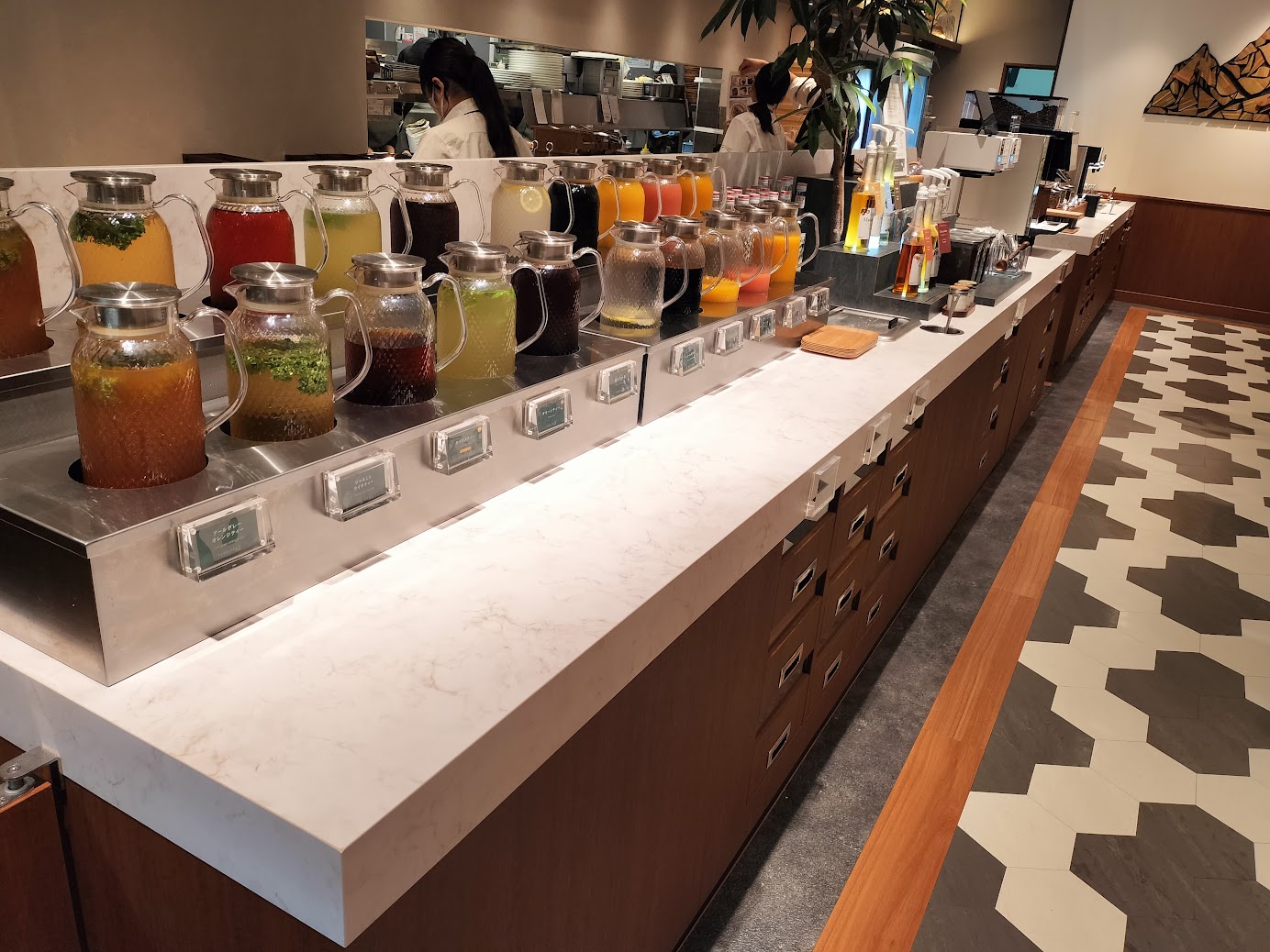 ペルティカ横浜杉田 ドリンクバーはおいしい？